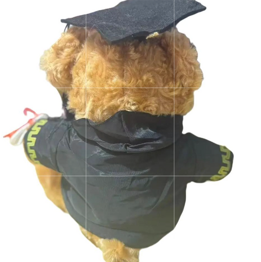 8" Graduation Teddy Bear – Cute Plush Gift for Graduates & Celebration Keepsake