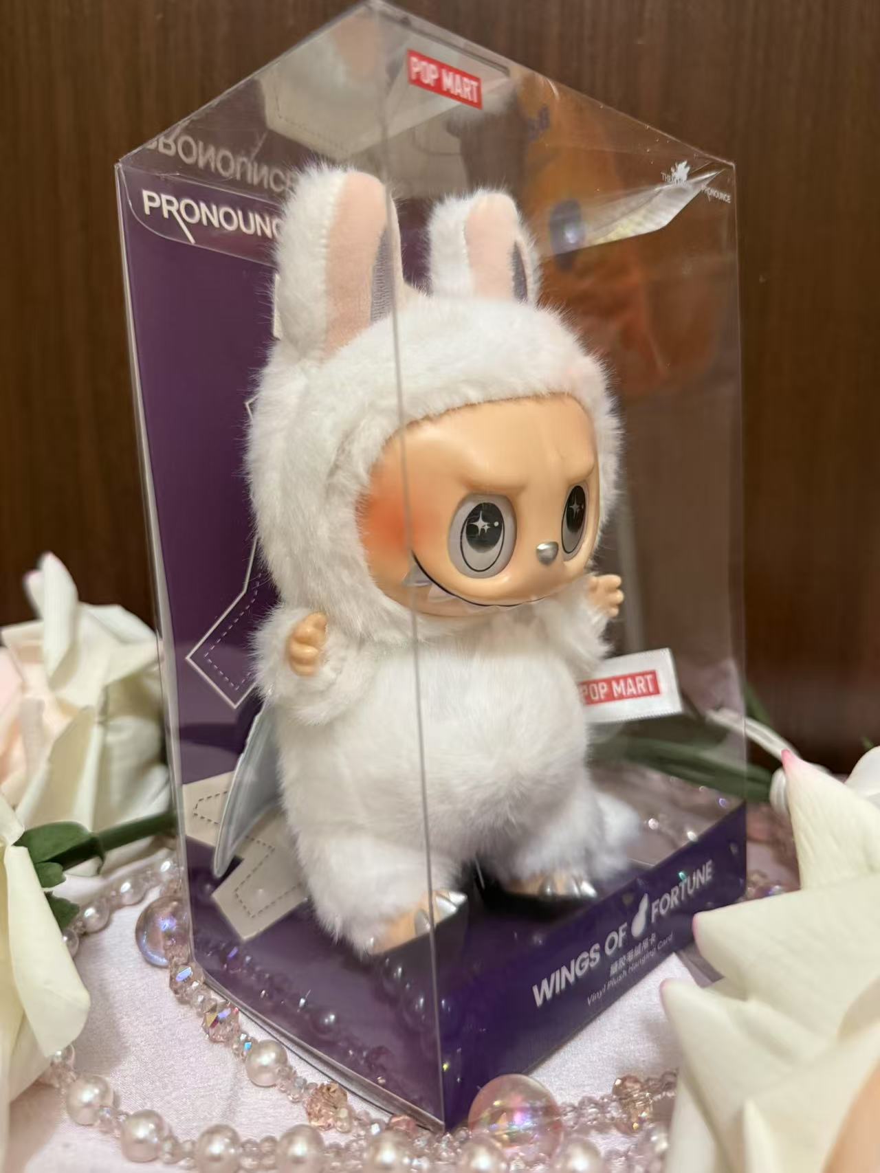 Labubu The Monsters Vinyl | Perfect for gift (white)