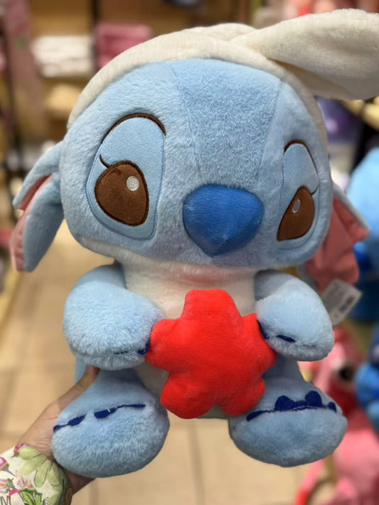 This adorable Stitch plush is here