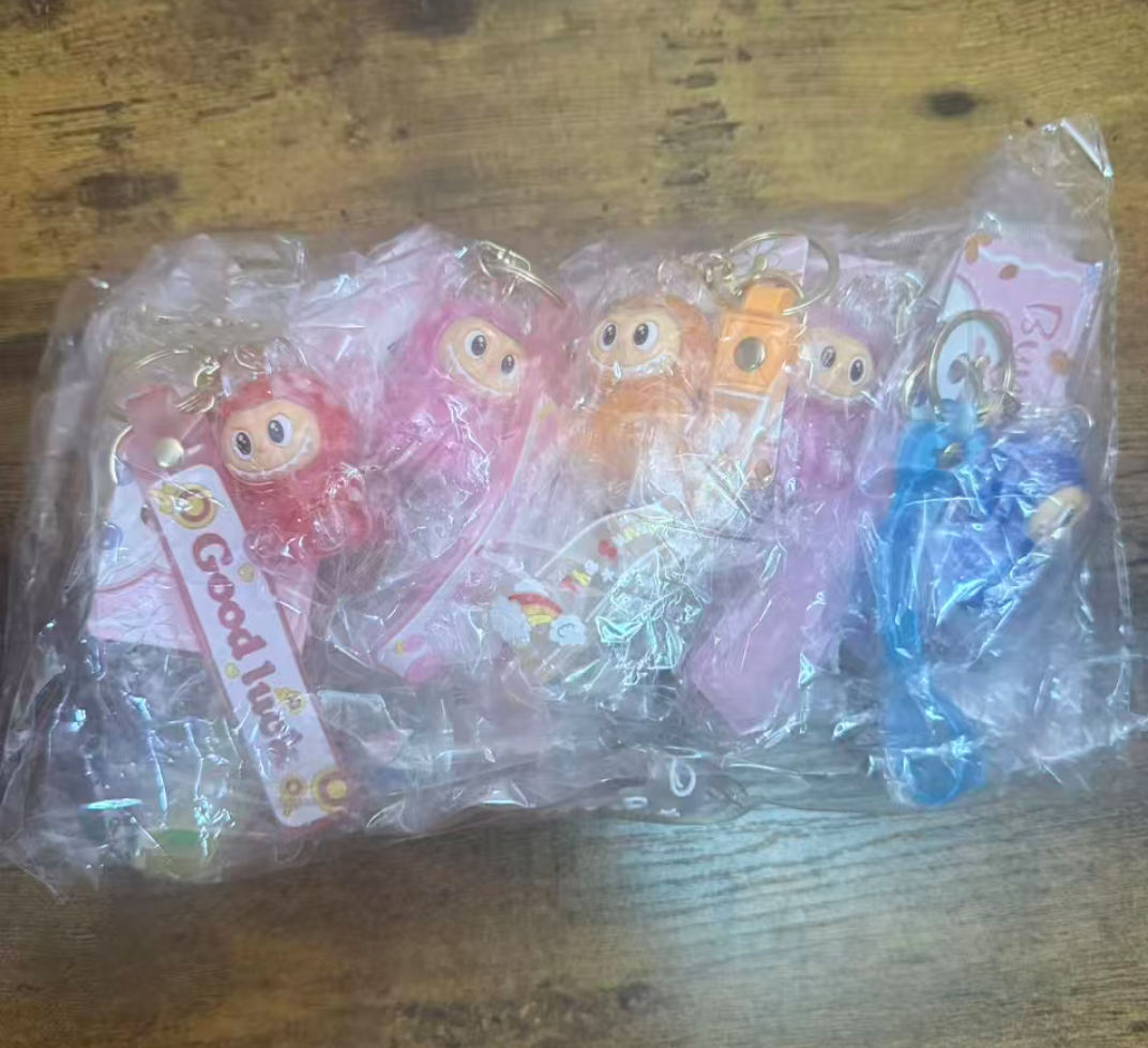 Labubu Sparkling Keychain – 12 Pack | Wholesale Bulk for Retailers