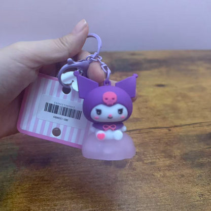 Kuromi Lights Up Keychain 25 pack | Wholesale Bulk for Retailers