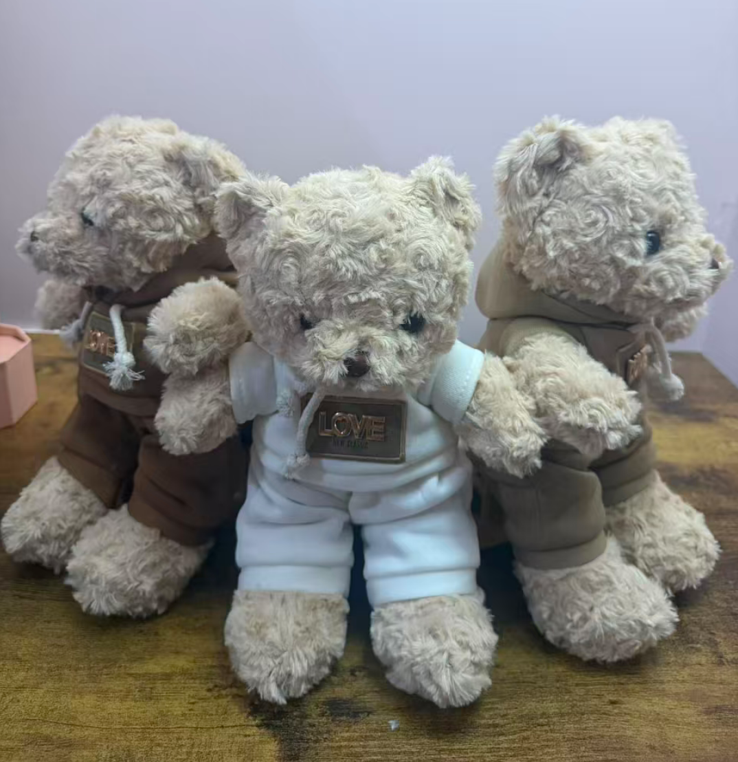 10"  Teddy Bear Valentine's Day 3PACK - Wholesale for Retailers
