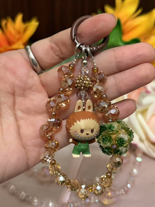 Beaded Fashion Phone Chain or Keychain | Great for gifts