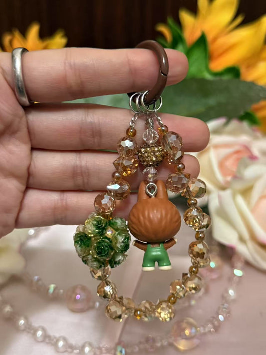 Beaded Fashion Phone Chain or Keychain | Great for gifts