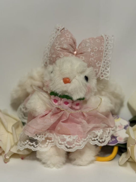 Cute Rabbit Plush Doll Bag Chain or Keychain