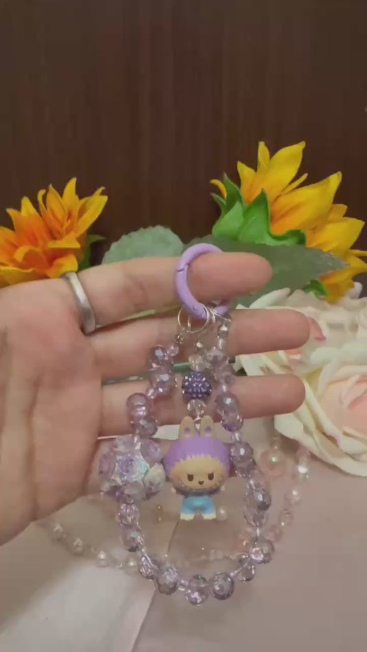 Beaded Fashion Phone Chain or Keychain | Great for gifts
